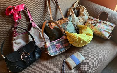 Vintage coach&Dooney & Bourke & more