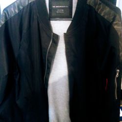 Camo Stripes Bomber Jacket