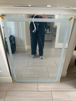LED mirror for bathroom