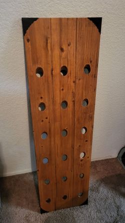 Riddling wine rack