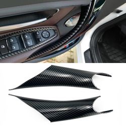 Car Door Handle Cover Left And Right Interior Door Pull Handles Protective Decorate Covers For BMW 3 4 Series 3GT F30 F34 F36 M3 M4 320i 328i 330i 335