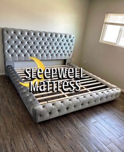King size bed frame only