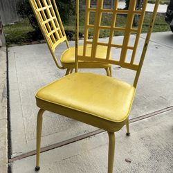 Mid-century kitchen/dining chairs, set of 4