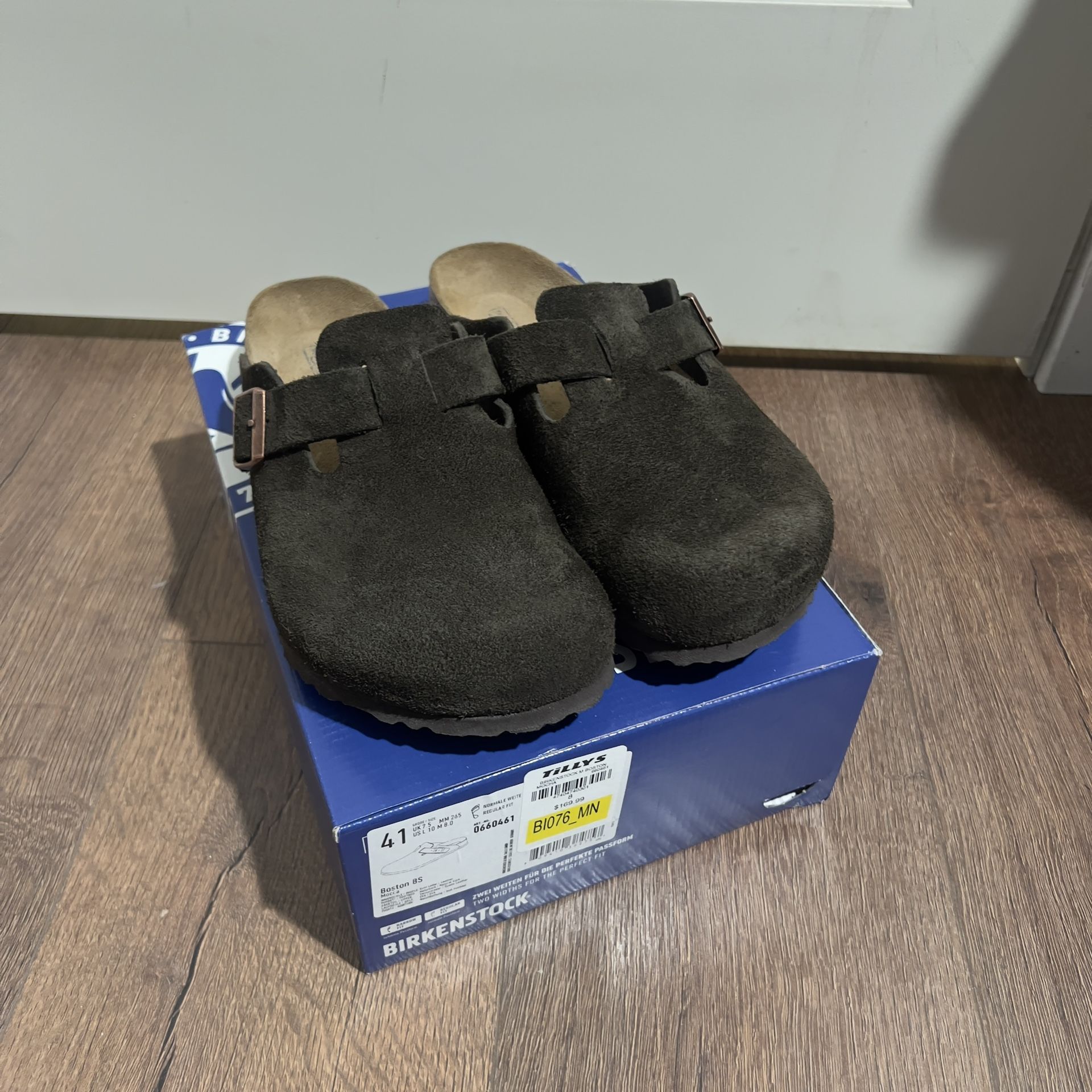 Birkenstock Boston Soft Footbed Mocha Clog