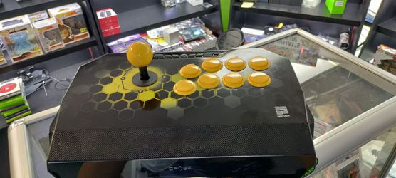 Quanba Drone arcade stick for ps4 and ps5 with custom sanwa parts