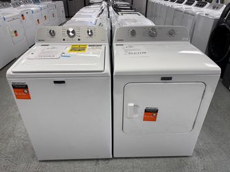 Maytag top load washer and dryer set