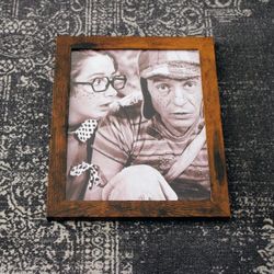 El Chavo & Chilindrina Framed Photo Print 8.5"x11"