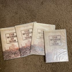 Brand new DVD collection the world at war.