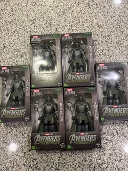 Marvel Legends Doctor Doom Avengers Doomsday Figure Lot of 5