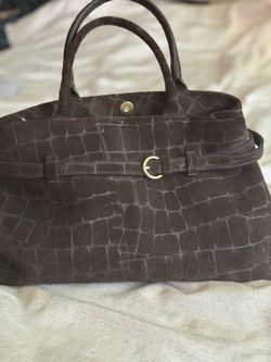 Real leather Viola Castellano purse