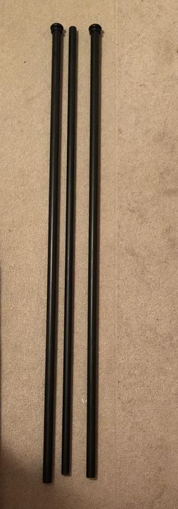 Black Curtain Rod