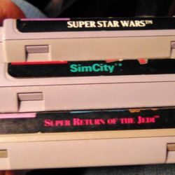 Super Nintendo Games Star Wars SimCity