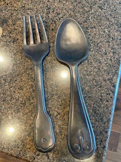 Fork and Spoon Wall Decor