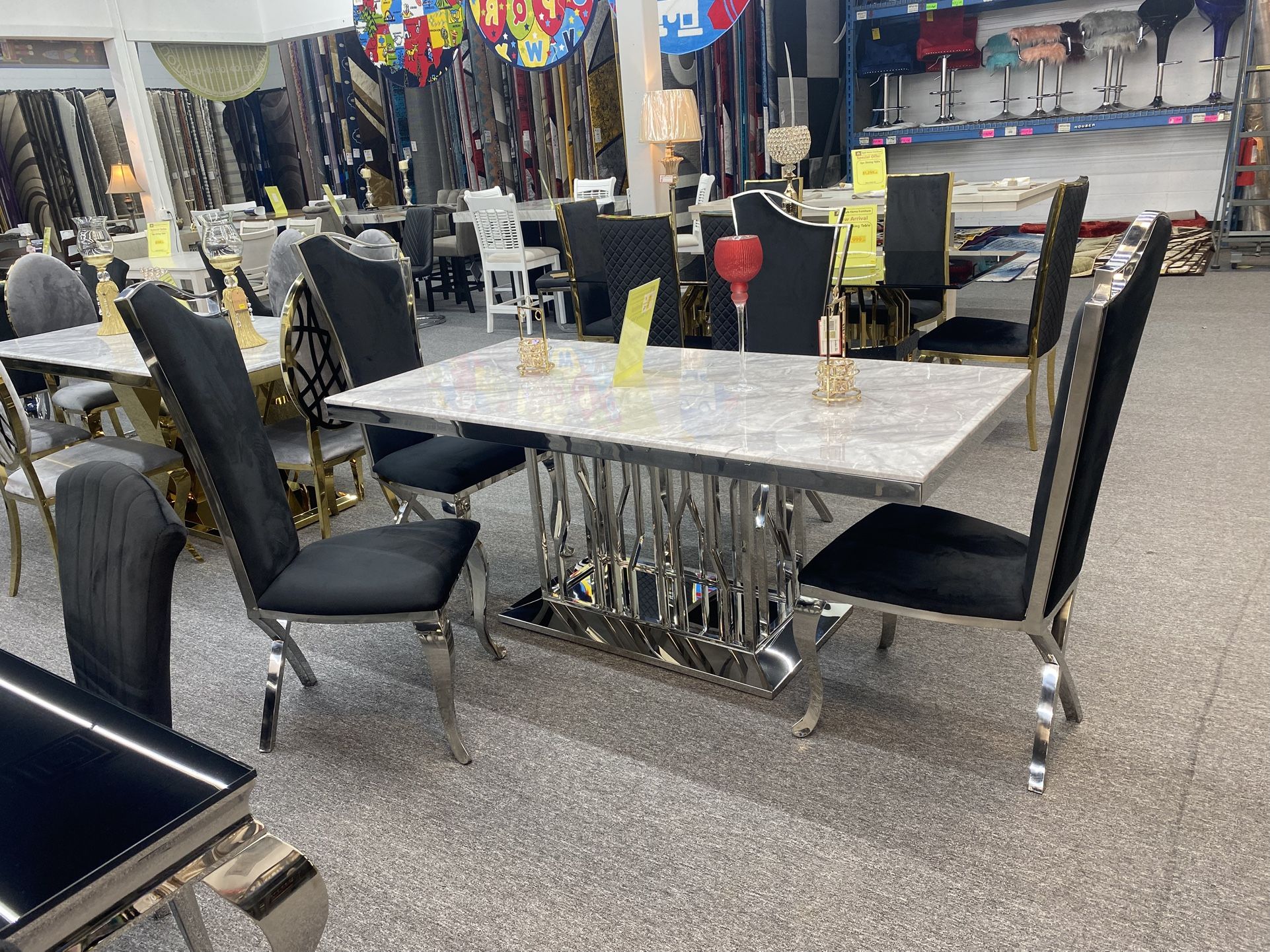 7 Pc Dinning Table $1,999