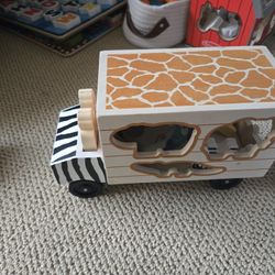 Melissa And Doug Shape Sorters And Block Train