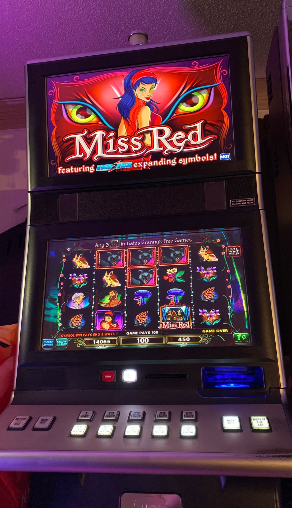 Casino machine