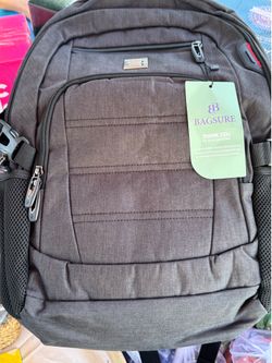 Lab top  back  pack  with  charger  wire  built in