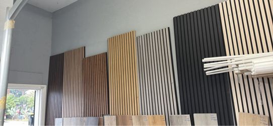 Slat acoustic wall panels