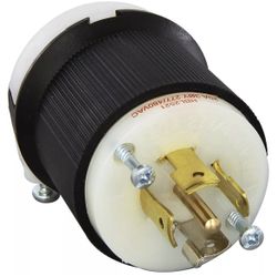 Hubbell 4 Pole 3 Phase 20A Insulgrip Locking Plug