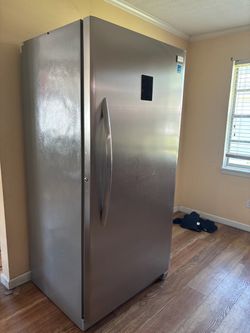 Stainless Steel Upright Freezer
