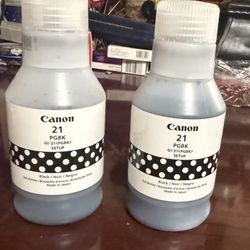 Canon GI-21 Genuine Pigment Black Ink Bottle, Compatible with Megatank PIXMA G1220, G2260, G3260, G1230, G2270, G3270, G4270, G3290, and G4280 Printer
