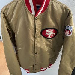 49ers Starter Jacket Autographed 