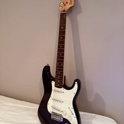 Squier by Fender Stratocaster Electric Guitar + Gig Bag