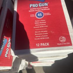 18 Pack  All pro Clear caulking 20 a Box 