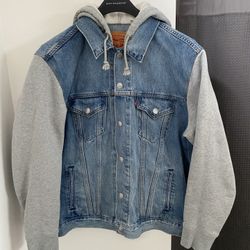 Levi’s Men’s Hybrid Hoodie V Trucker Jacket [size L]