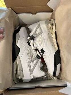 1999 Jordan 4 White Cement