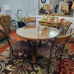 Ashley Furniture Dining  Room Table and Chairs (Read Description)