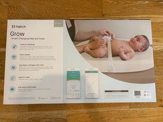 Brand New Hatch Grow Smart Scale & Changing Pad