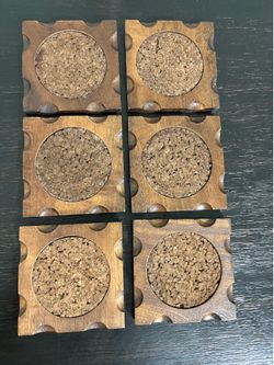 Set of 6 coasters