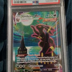 Umbreon VMAX 215/203 Alt Art Secret Rare Holo PSA 10 2021