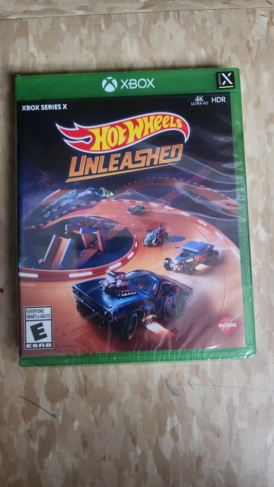 XBOX SERIES X SEALED HOTWHEELS UNLEASHED 