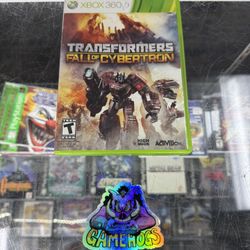 Transformers Fall Of Cybertron Xbox 360 $70-$80 Each Gamehogs 11am-7pm