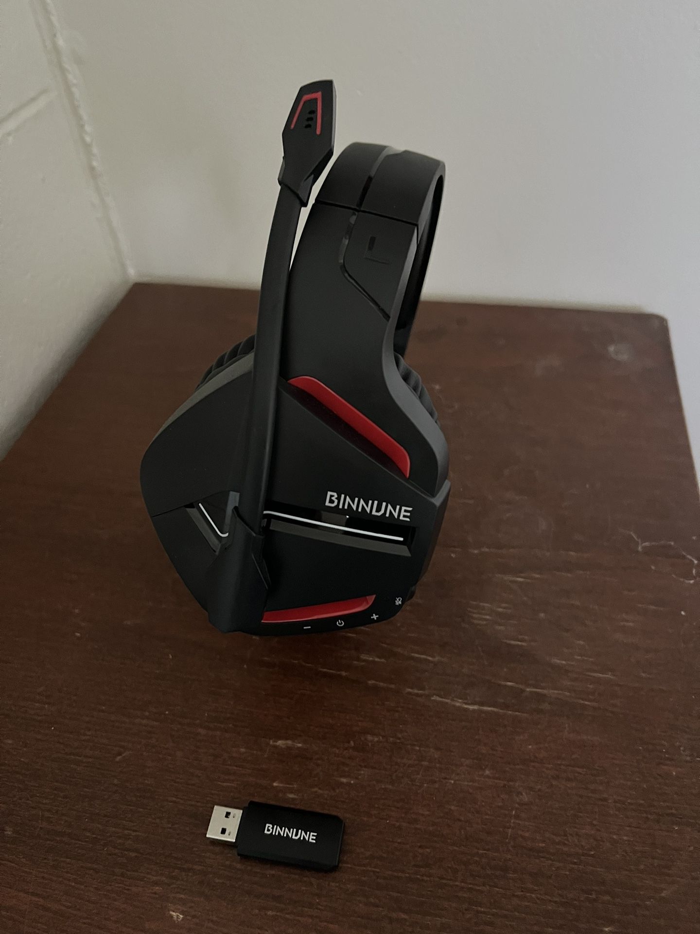  BINNUNE Wireless Gaming Headset - Immersive Sound & Comfort! 