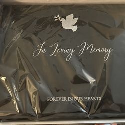 Guest Book For Memorial 