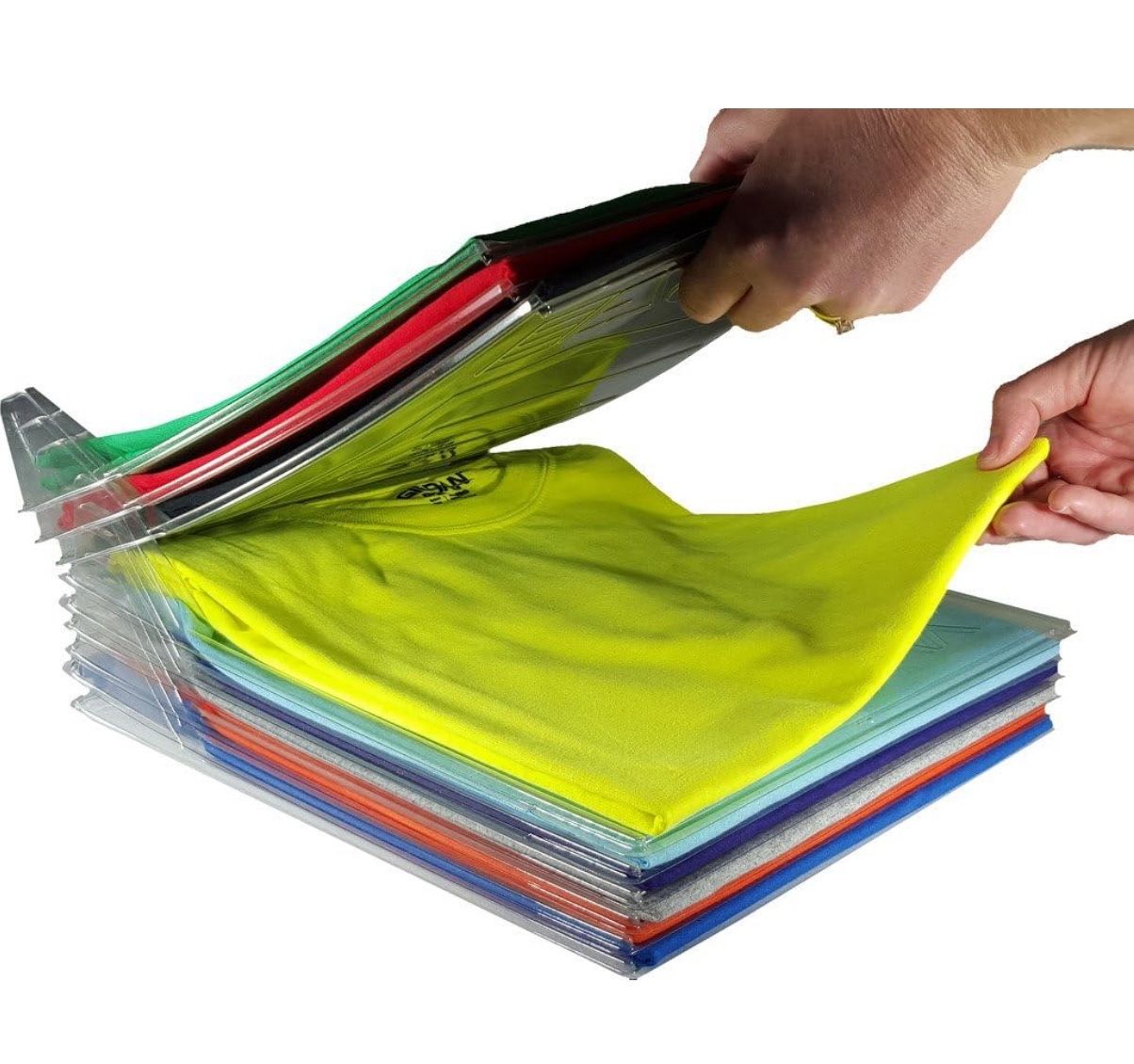 Closet Organizer and Shirt Folder | Regular Size, 20-Pack