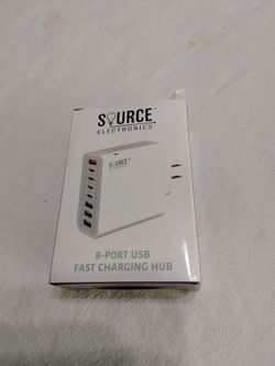 Source Electronics 8 port USB fast charging hub