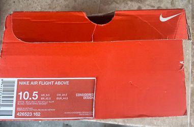 Nike Air flight above size 10.5