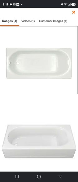 White Bathtub