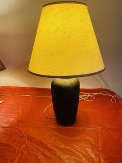 Table Lamp With Shade 