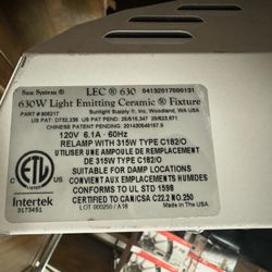 Sun System LEC 630 Light Emitting Ceramic