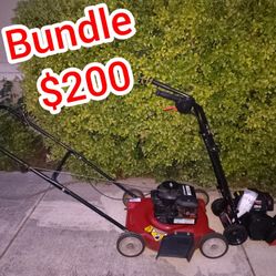 Bundle Deal – Lawn Mower + Edger