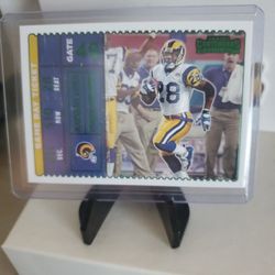 Rams Marshall Faulk Parallel Card