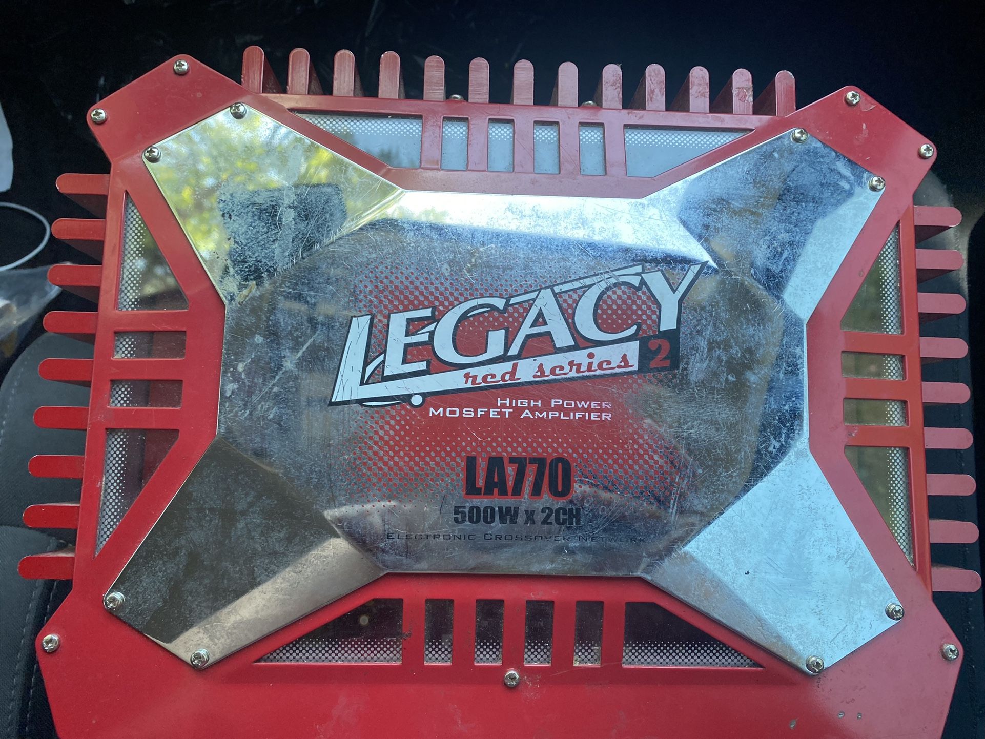 legacy red series 2 amp
