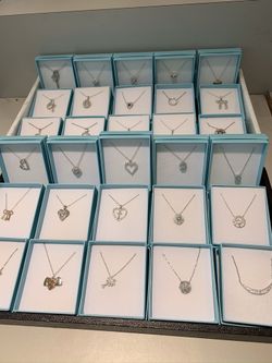 Sterling silver necklace clearance sale