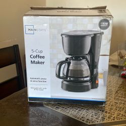 5  Cup Coffee Maker