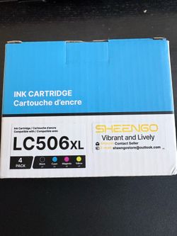 Brother LC506XL Ink Cartridges 4-Pack New/Sealed